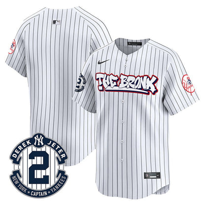 New York Yankees The Bronx Graffiti Vapor Premier Limited Jersey V2 - All Stitched