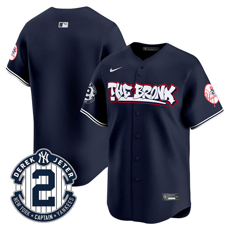 New York Yankees The Bronx Graffiti Vapor Premier Limited Jersey V2 - All Stitched