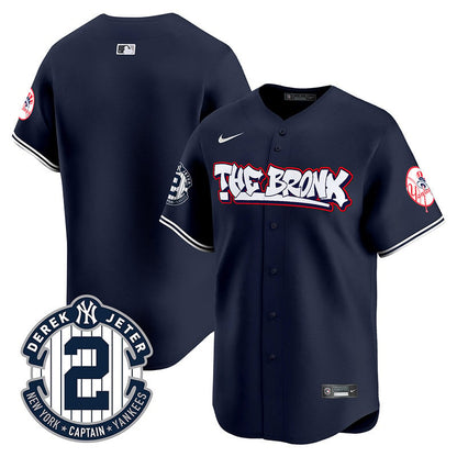 New York Yankees The Bronx Graffiti Vapor Premier Limited Jersey V2 - All Stitched