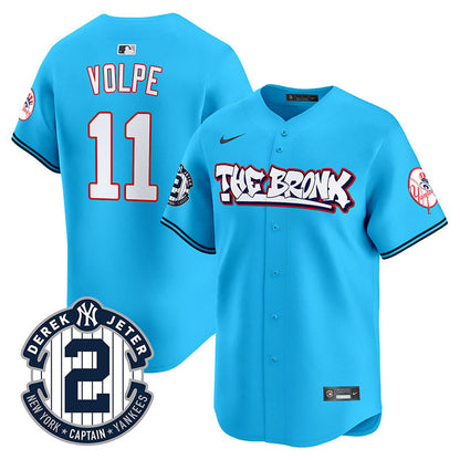 New York Yankees The Bronx Graffiti Vapor Premier Limited Jersey V2 - All Stitched