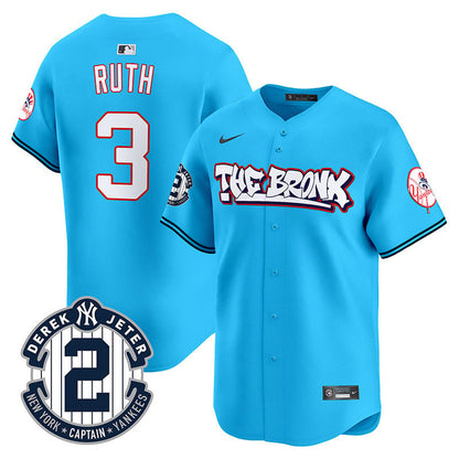 New York Yankees The Bronx Graffiti Vapor Premier Limited Jersey V2 - All Stitched