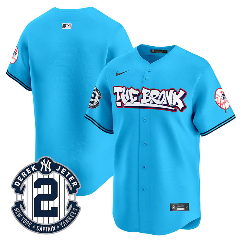 New York Yankees The Bronx Graffiti Vapor Premier Limited Jersey V2 - All Stitched