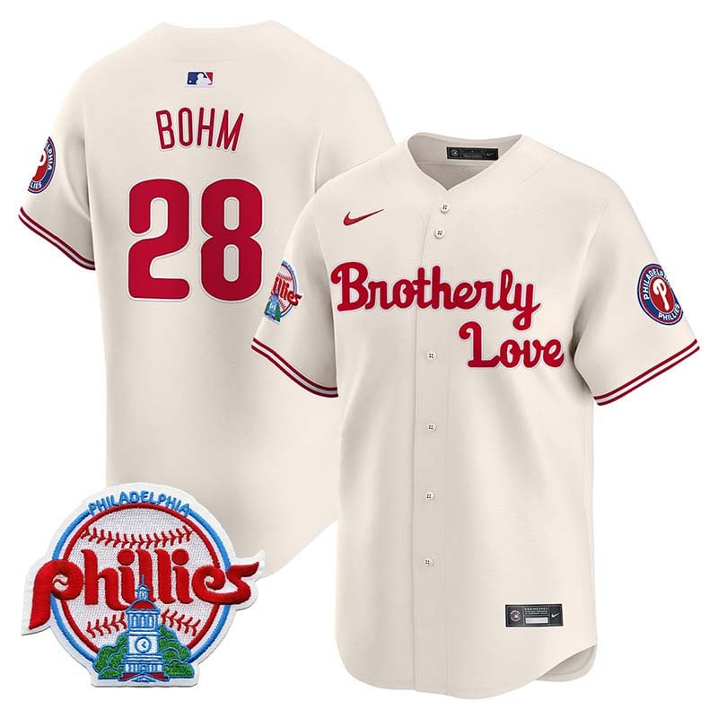 Phillies Brotherly Love Vapor Premier Limited Jersey - All Stitched