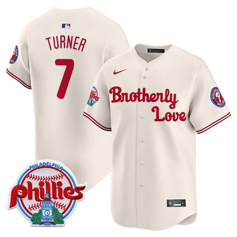 Phillies Brotherly Love Vapor Premier Limited Jersey - All Stitched