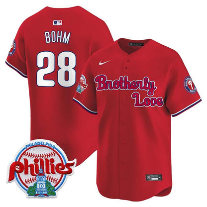 Phillies Brotherly Love Vapor Premier Limited Jersey - All Stitched