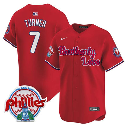 Phillies Brotherly Love Vapor Premier Limited Jersey - All Stitched