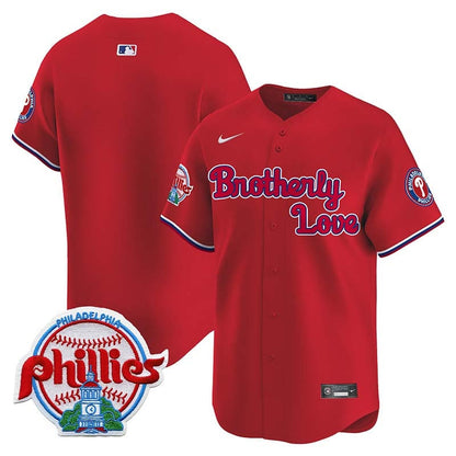 Phillies Brotherly Love Vapor Premier Limited Jersey - All Stitched