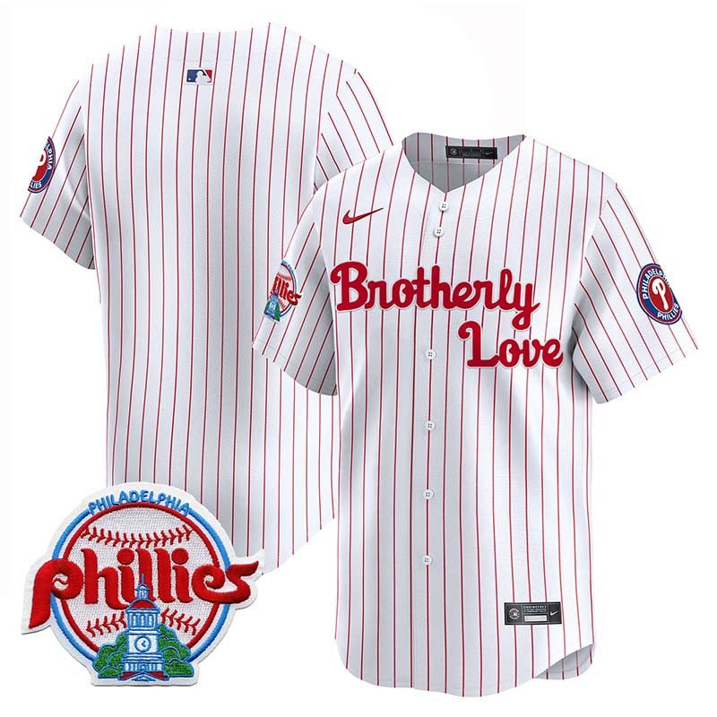 Phillies Brotherly Love Vapor Premier Limited Jersey - All Stitched