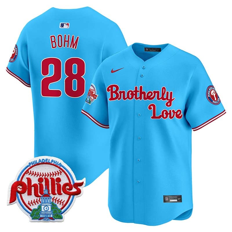 Phillies Brotherly Love Vapor Premier Limited Jersey - All Stitched