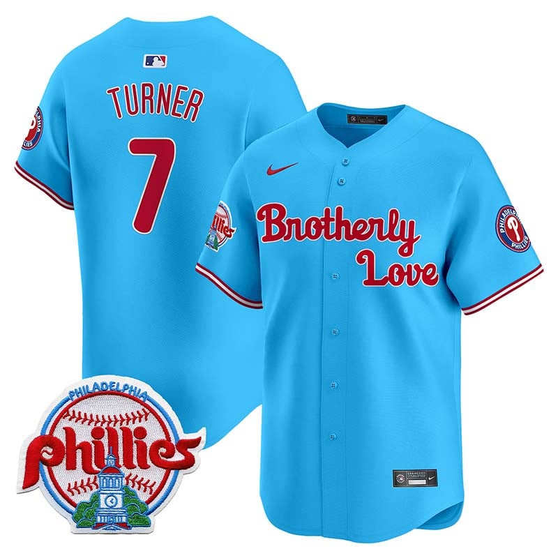 Phillies Brotherly Love Vapor Premier Limited Jersey - All Stitched