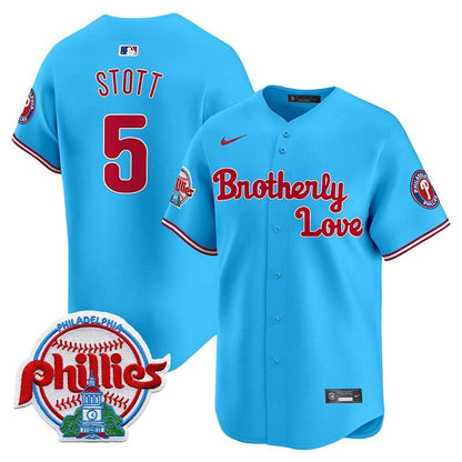 Phillies Brotherly Love Vapor Premier Limited Jersey - All Stitched