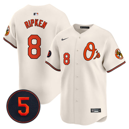 Baltimore Orioles Robinson Patch Vapor Premier Limited Jersey V4 - All Stitched