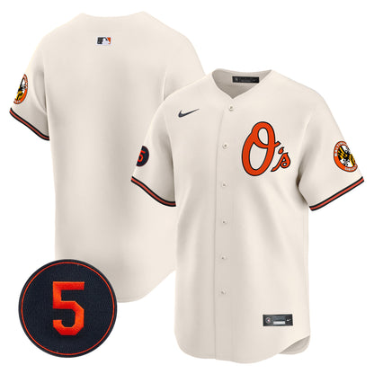 Baltimore Orioles Robinson Patch Vapor Premier Limited Jersey V4 - All Stitched