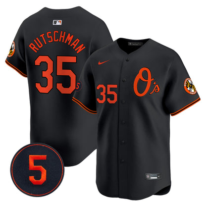 Baltimore Orioles Robinson Patch Vapor Premier Limited Jersey V4 - All Stitched