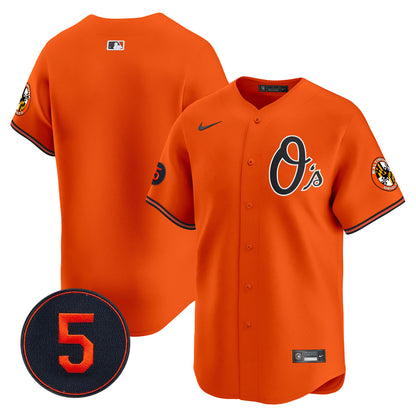 Baltimore Orioles Robinson Patch Vapor Premier Limited Jersey V4 - All Stitched