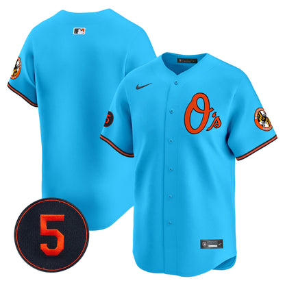 Baltimore Orioles Robinson Patch Vapor Premier Limited Jersey V4 - All Stitched