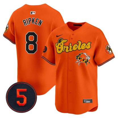 Baltimore Orioles Robinson Patch Vapor Premier Limited Jersey V6 - All Stitched