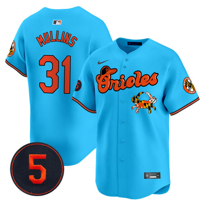 Baltimore Orioles Robinson Patch Vapor Premier Limited Jersey V6 - All Stitched