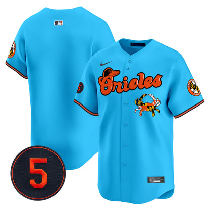 Baltimore Orioles Robinson Patch Vapor Premier Limited Jersey V6 - All Stitched