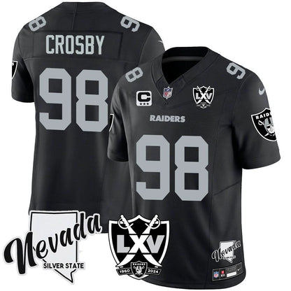 Men's Raiders 2025 Vapor Limited Jersey - 65th Anniversary - All Stitched