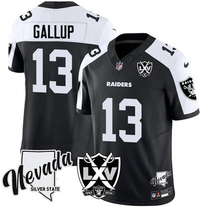 Men's Raiders 2025 Vapor Limited Jersey - 65th Anniversary - All Stitched