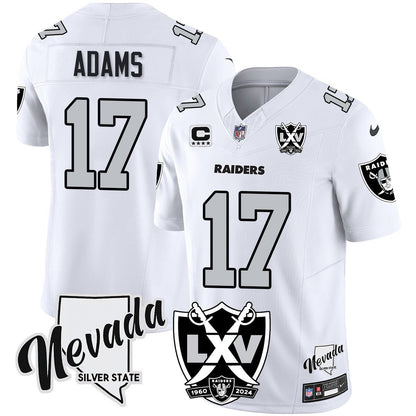 Men's Raiders 2025 Vapor Limited Jersey - 65th Anniversary - All Stitched