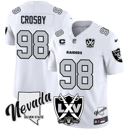 Men's Raiders 2025 Vapor Limited Jersey - 65th Anniversary - All Stitched