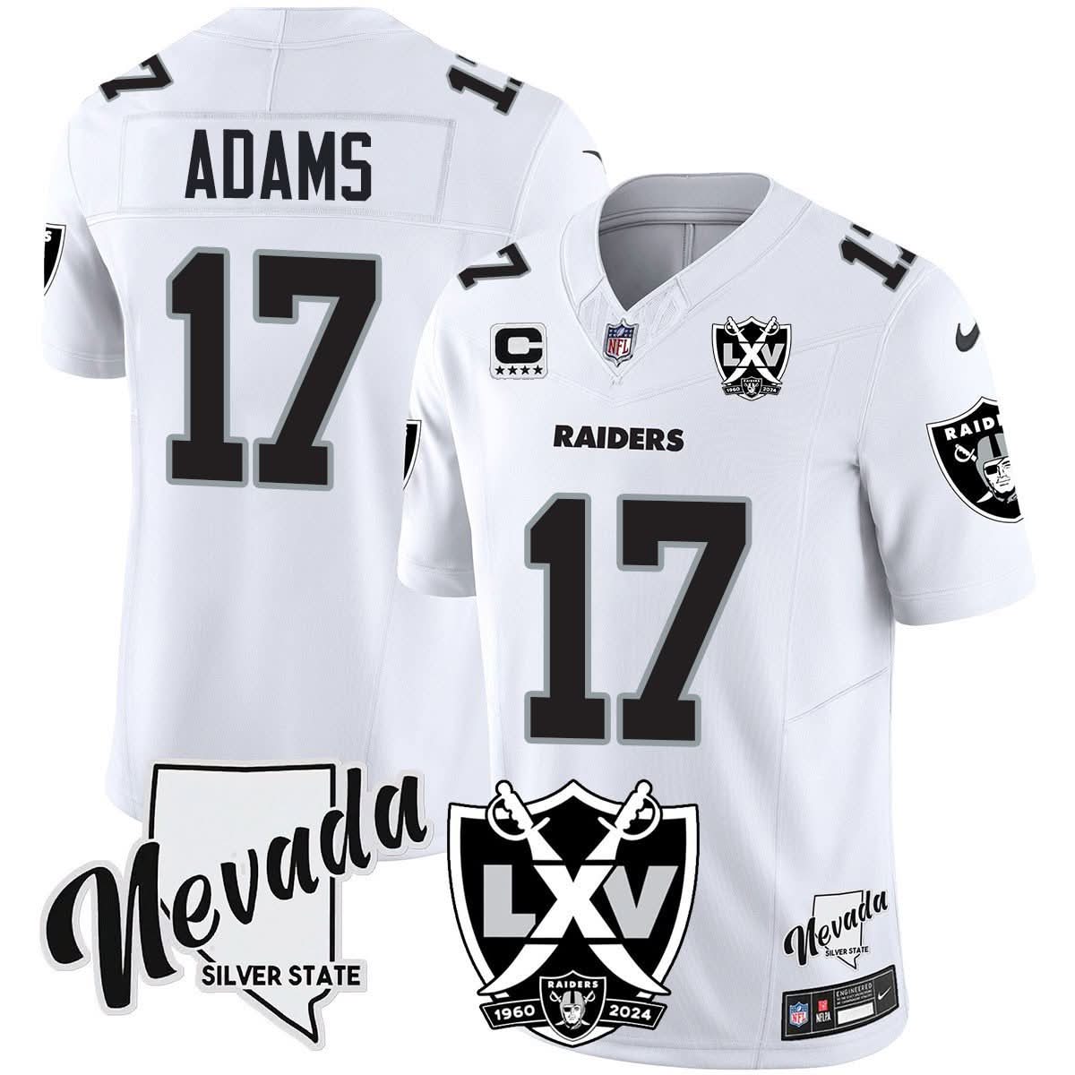 Men's Raiders 2025 Vapor Limited Jersey - 65th Anniversary - All Stitched
