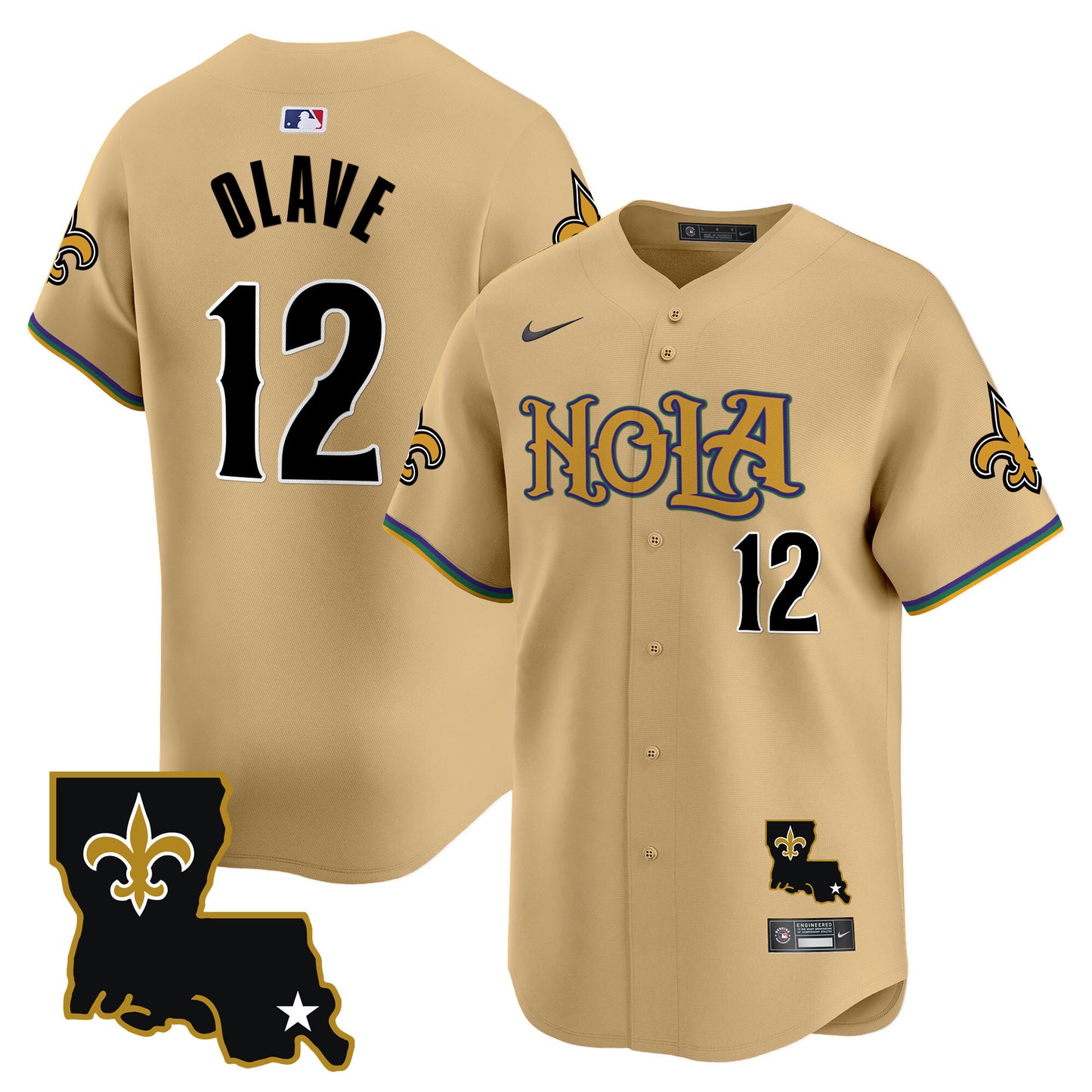 Saints Vapor Premier Limited Jersey - All Stitched