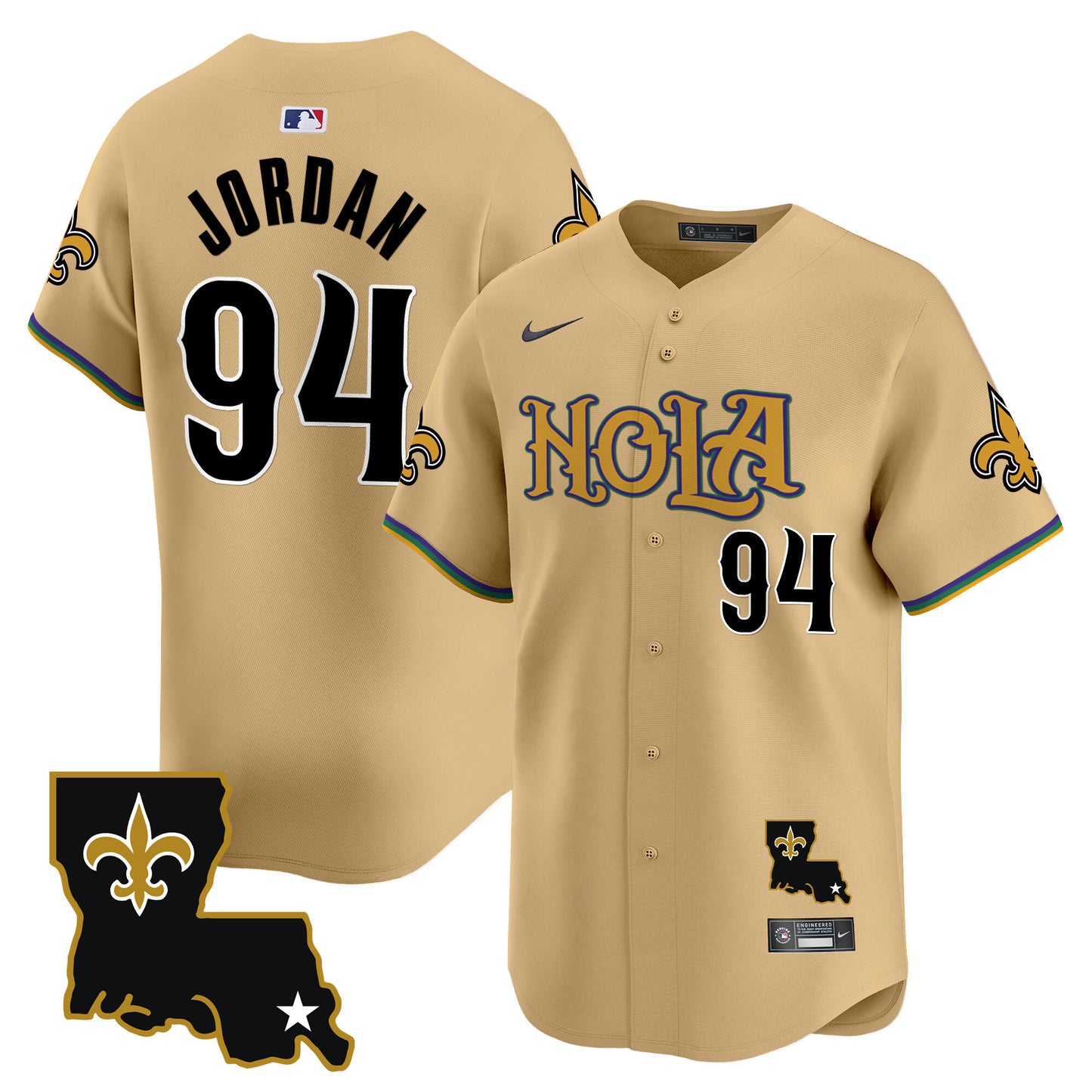 Saints Vapor Premier Limited Jersey - All Stitched