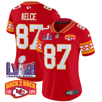 Women's Chiefs Special Vapor Limited Jersey - All Stitched