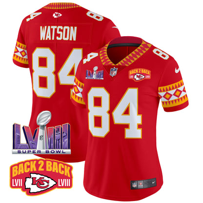 Women's Chiefs Special Vapor Limited Jersey - All Stitched