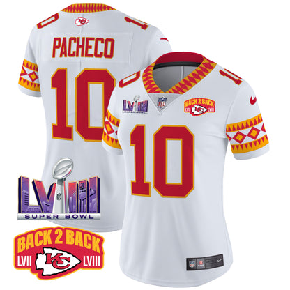 Women's Chiefs Special Vapor Limited Jersey - All Stitched