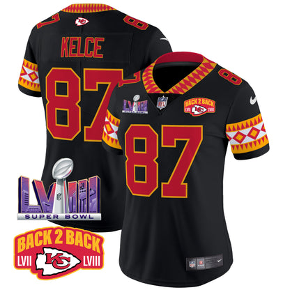 Women's Chiefs Special Vapor Limited Jersey - All Stitched