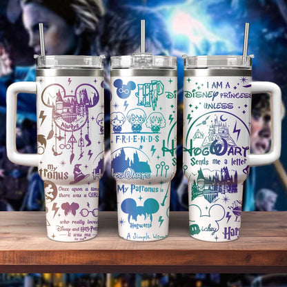 Harry Potter Disney Inspired Engraved Tumbler- 407TTTLTB005