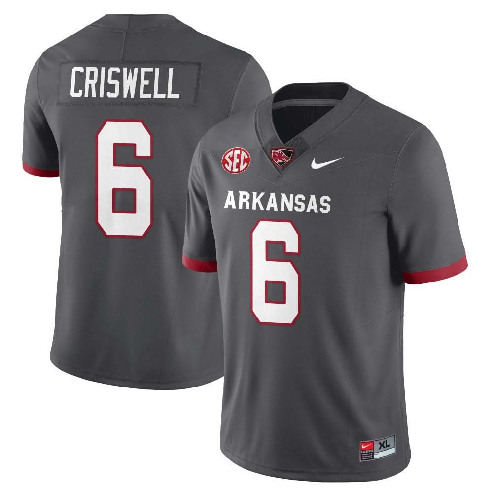 Arkansas Razorback Football 2023 Jersey - All Stitched
