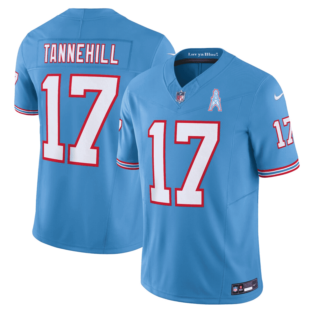 Tennessee Titans Throwback Jersey - All Stitched