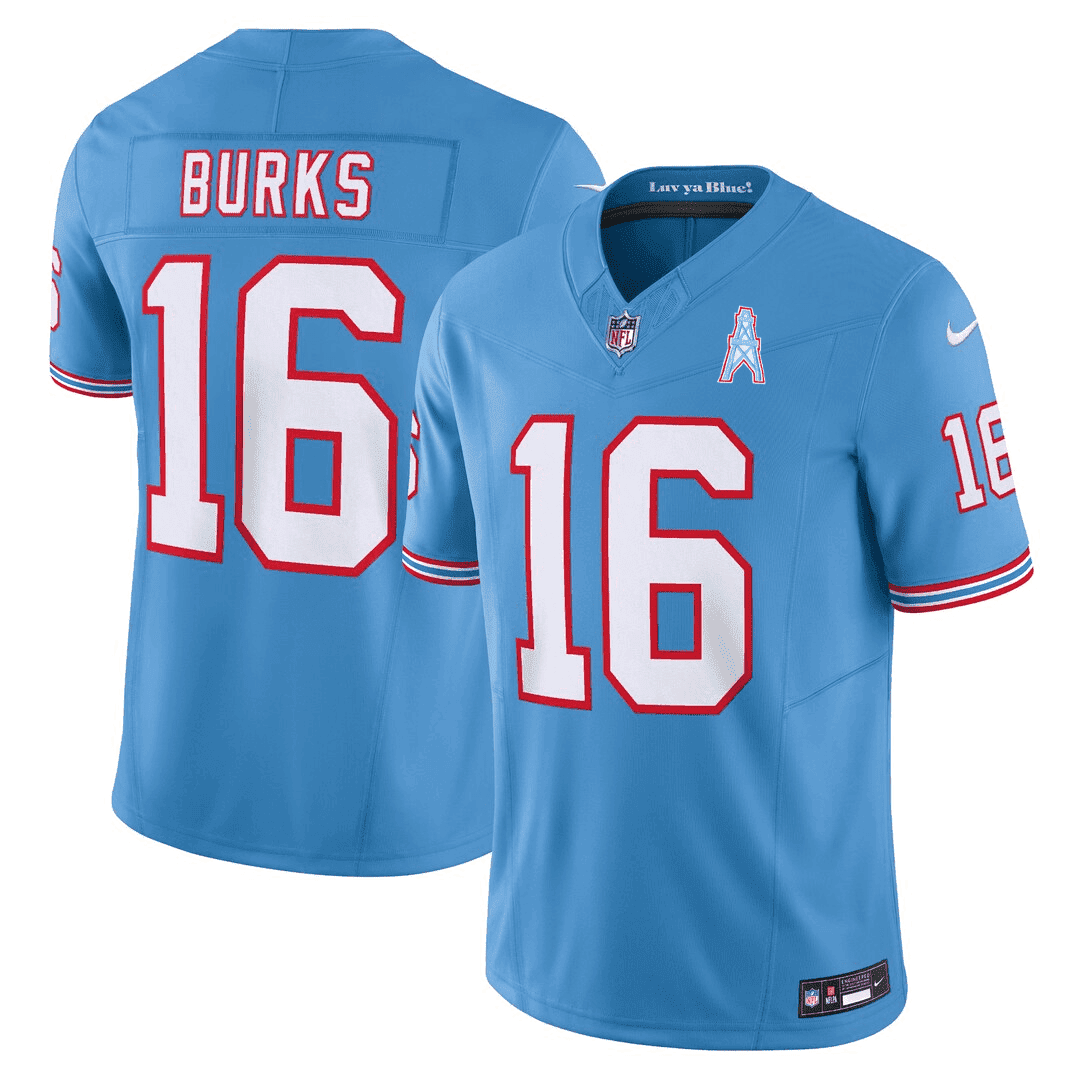 Tennessee Titans Throwback Jersey - All Stitched