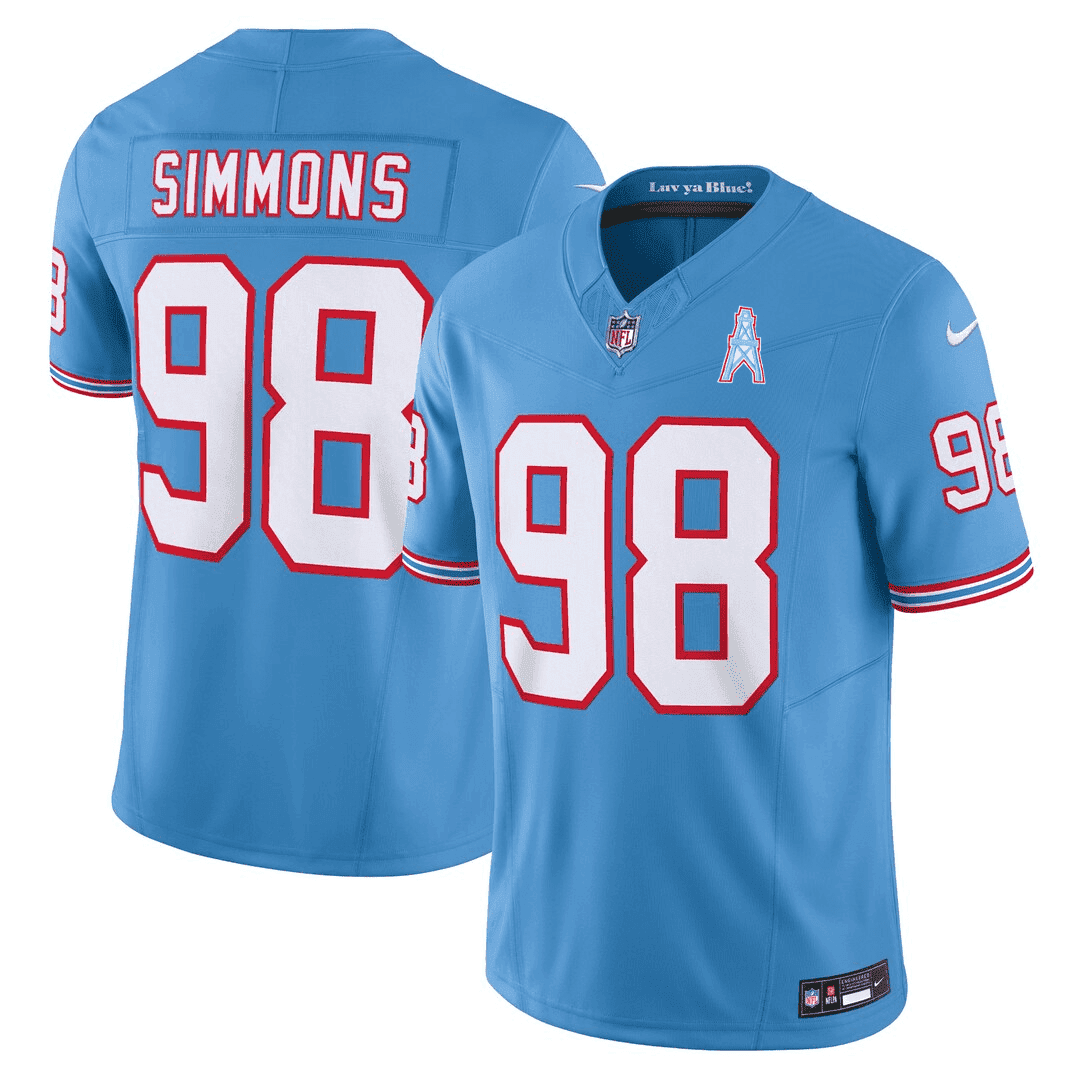 Tennessee Titans Throwback Jersey - All Stitched