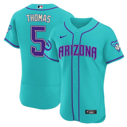 2024 Arizona Diamondbacks Teal Purple Jersey - All Stitched