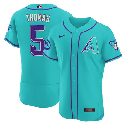 2024 Arizona Diamondbacks Teal Purple Jersey - All Stitched