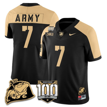 Army Black Knights 100th Anniversary Patch Vapor Jersey - All Stitched