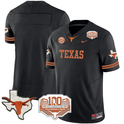 Texas Longhorns 2024 Vapor Limited Jersey - 100 years of Darrell K Royal - All Stitched