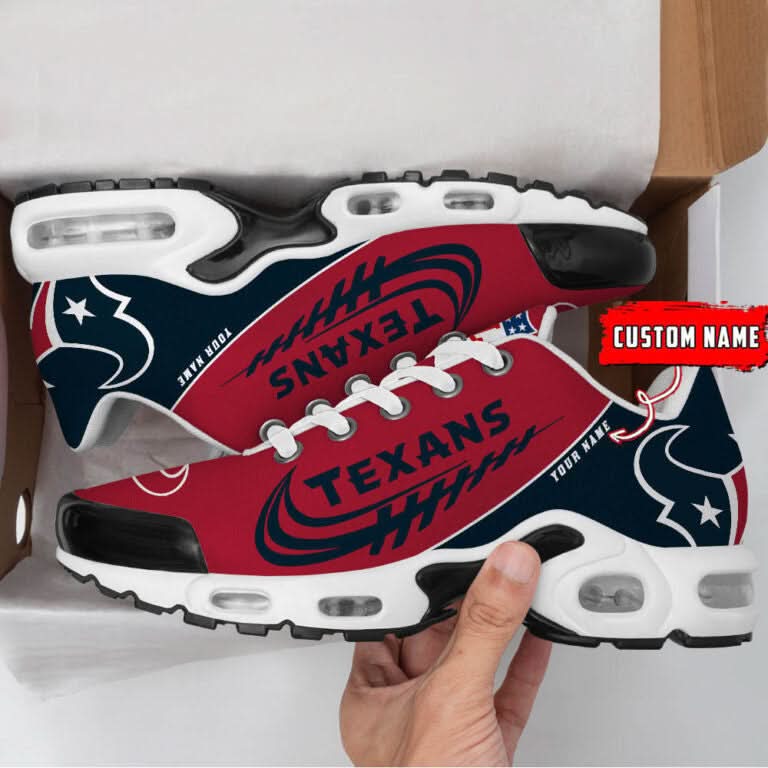 Houston Texans-Custom Name-TN Shoes Perfect Gift