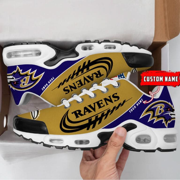 Baltimore Ravens-Custom Name-TN Shoes Perfect Gift