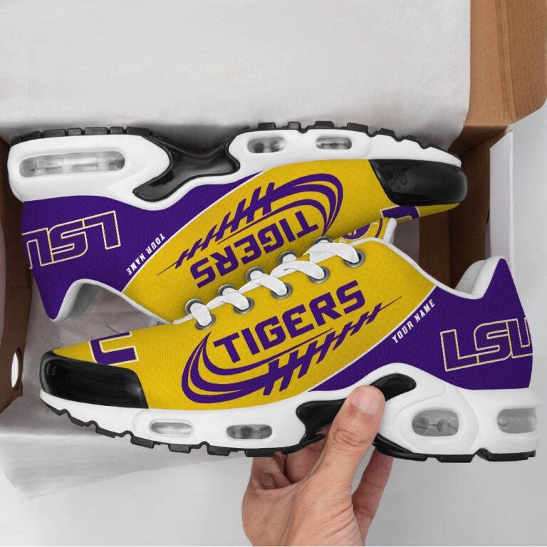 LSU Tigers-Custom Name-TN Shoes