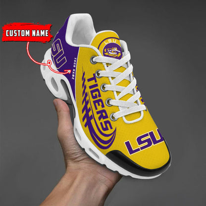 LSU Tigers-Custom Name-TN Shoes
