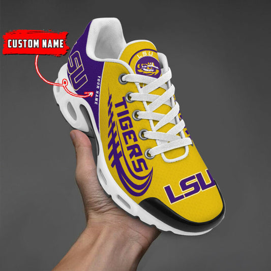 LSU Tigers-Custom Name-TN Shoes