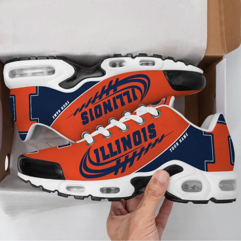 Illinois Fighting Illini-Custom Name-TN Shoes
