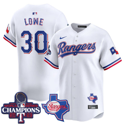 Texas Rangers World Series Champions Vapor Premier Limited Jersey V2 - All Stitched